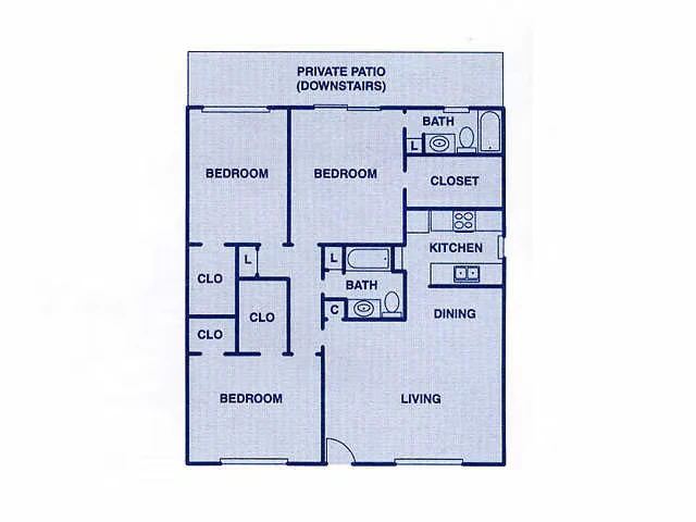 The Bluebonnet - C5 floor plan